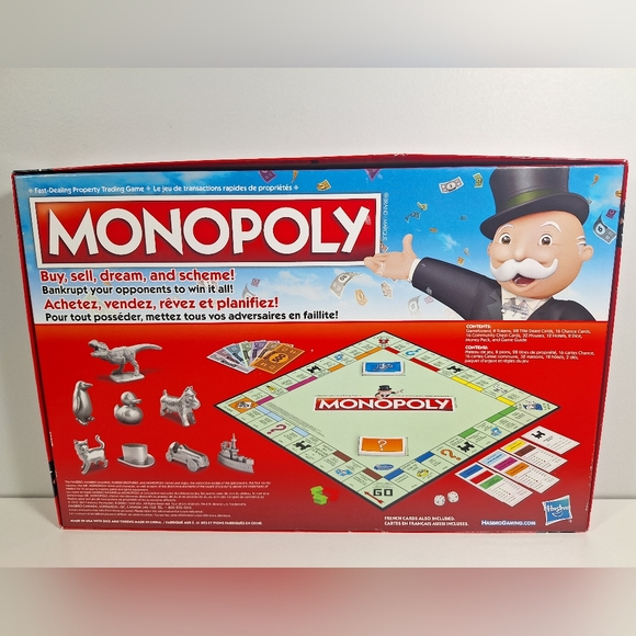 Monopoly Board Game Hasbro New but open packaging - Picture 2 of 15
